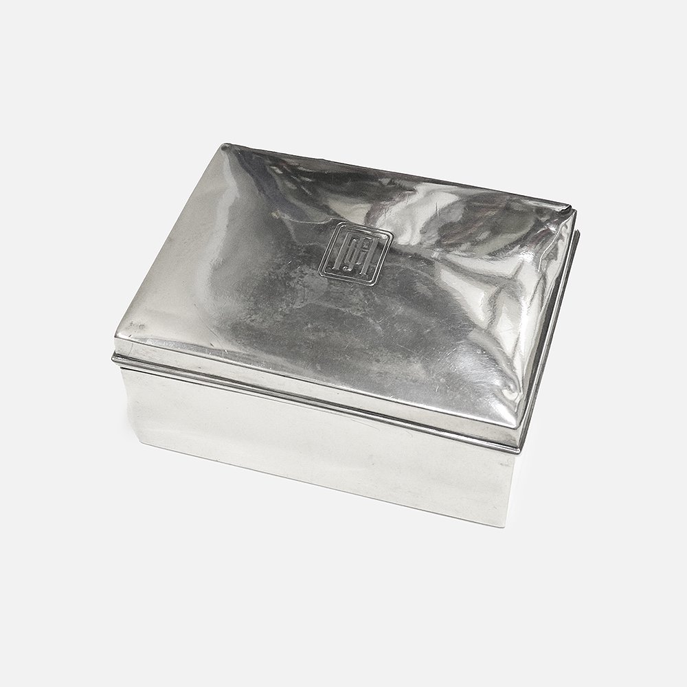 Vintage Tiffanyʥơ ƥեˡ Trinket Box Silver M 70's