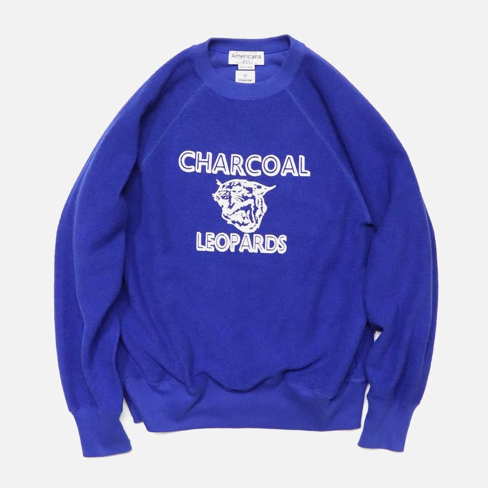 ORIGINAL Charcoalʥꥸʥ 㥳ˡ AmericanaʥꥫʡLeopards Crew L/S, ORIGINAL Charcoal, T-Shirt, SweatL/S, NO.24-02-1-050