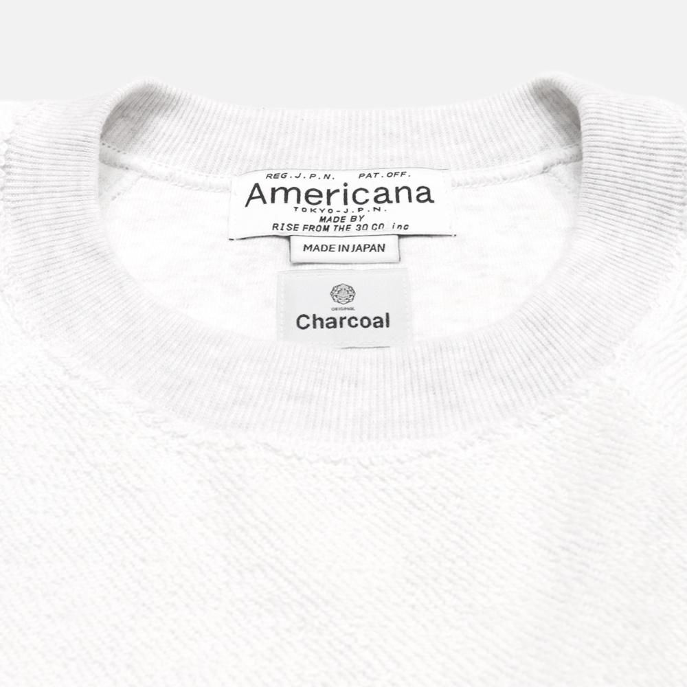 ORIGINAL Charcoalʥꥸʥ 㥳ˡ AmericanaʥꥫʡLeopards Crew L/S, AMERICANA, T-Shirt, SweatL/S, NO.24-02-1-050