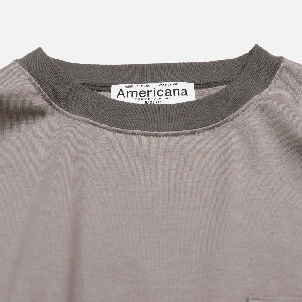 ORIGINAL Charcoalʥꥸʥ 㥳ˡ AmericanaʥꥫʡTrim T S/S, ORIGINAL Charcoal, T-Shirt, SweatS/S, NO.24-02-1-052
