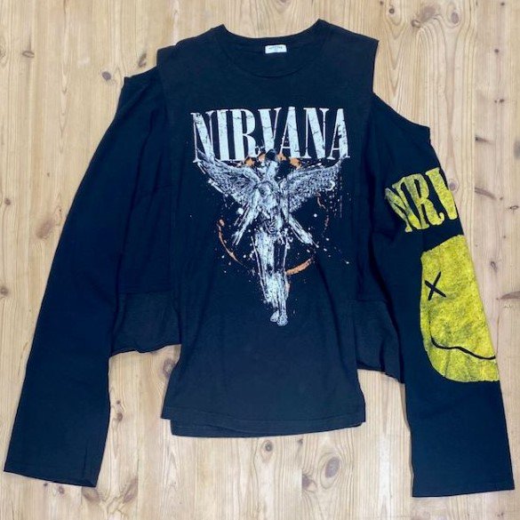 OLD PARKʥ ѡˡNIRVANA EXTENTION L/S Tee, OLD PARK, T-Shirt,Sweat | L/S, NO.24-23-6-003