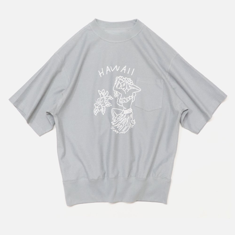 ORIGINAL Charcoalʥꥸʥ 㥳Riversible S/S Hawaii, ORIGINAL Charcoal, T-Shirt, SweatS/S, NO.24-01-1-008