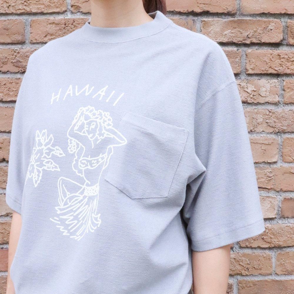 ORIGINAL Charcoalʥꥸʥ 㥳Riversible S/S Hawaii, ORIGINAL Charcoal, T-Shirt, SweatS/S, NO.24-01-1-008