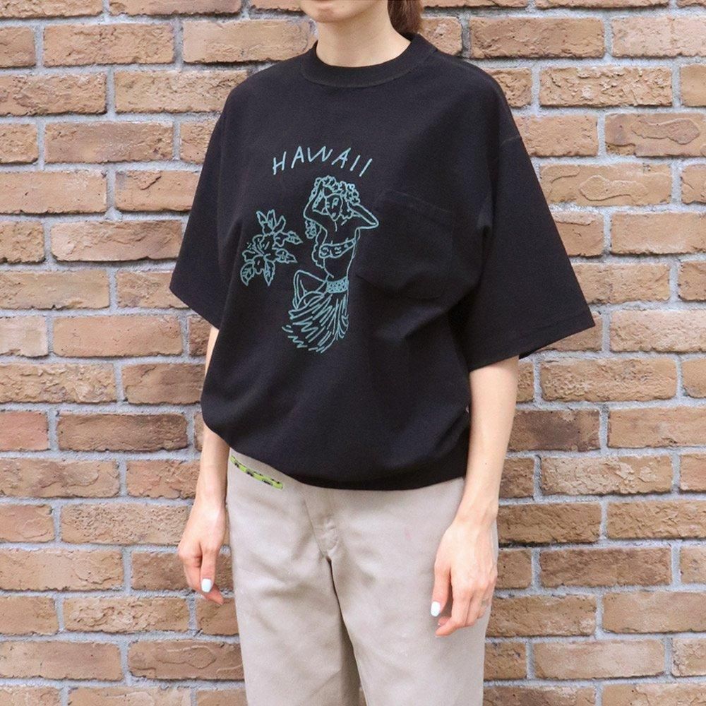 ORIGINAL Charcoalʥꥸʥ 㥳Riversible S/S Hawaii, ORIGINAL Charcoal, T-Shirt, SweatS/S, NO.24-01-1-008