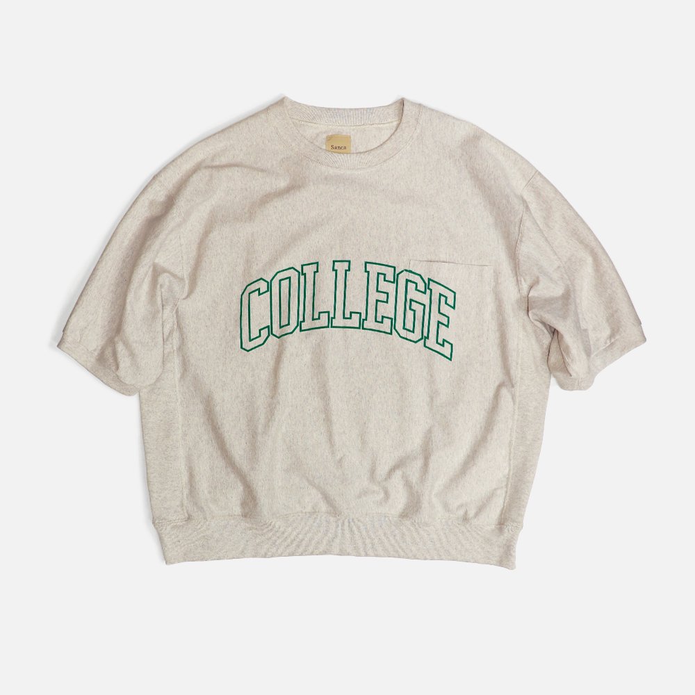 Sancaʥ󥫡ˡ College T, Sanca, T-Shirt,Sweat | S/S, NO.24-36-1-001