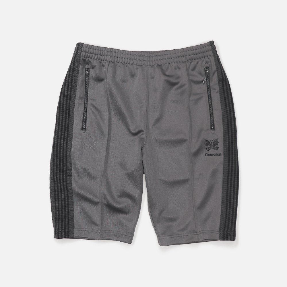 Needles(ニードルズ)〉 別注 Track Pant Shorts - Charcoal Needles(ニードルズ)〉 別注 Track Pant Shorts - Charcoal