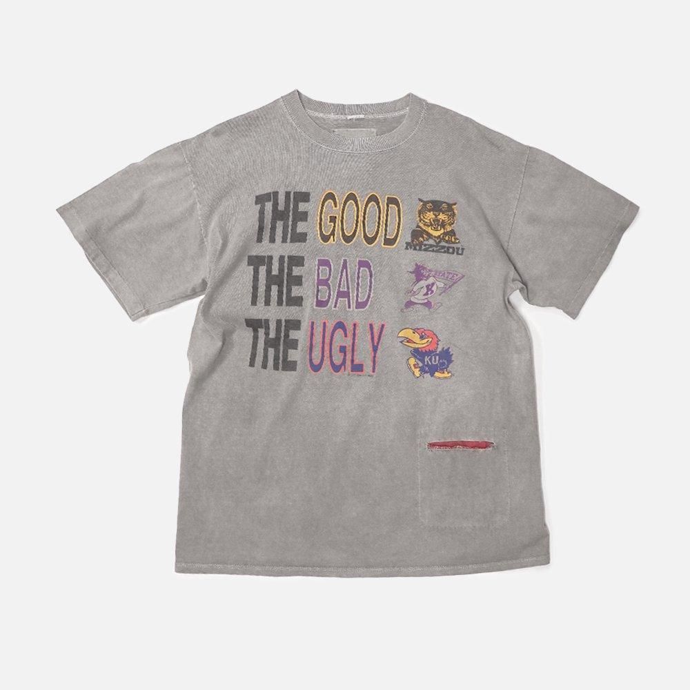 BodocosʥܥɥV Bio-Charcoal Dye Print T S/S  12