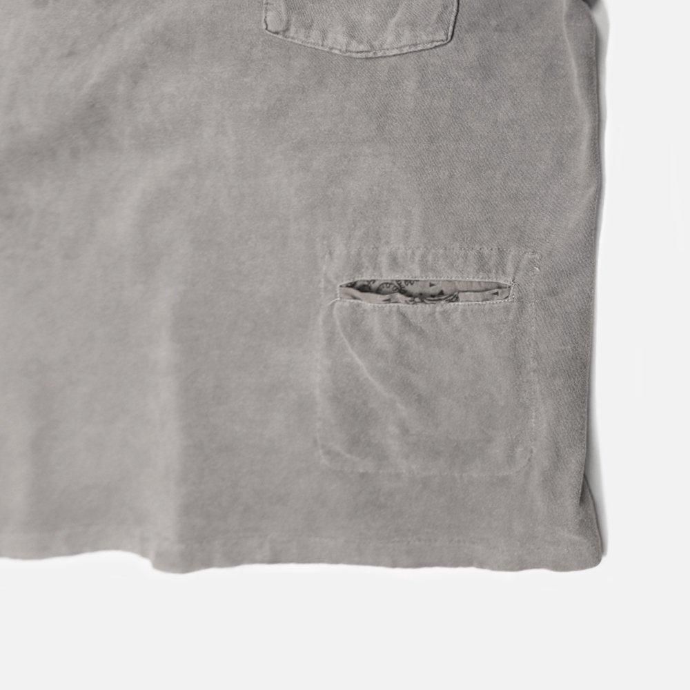 BodocosʥܥɥV Bio-Charcoal Dye Print T S/S  11, Bodocos, T-Shirt, SweatS/S, NO.23-50-1-003