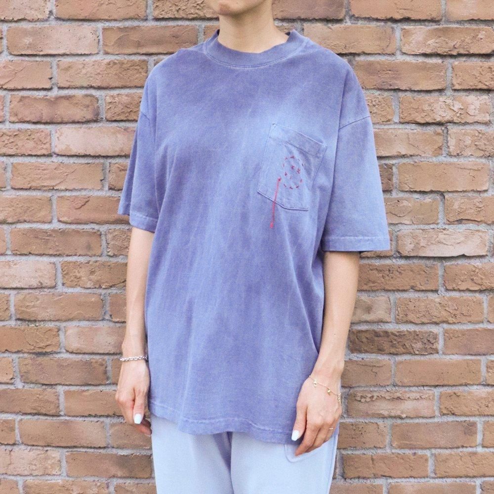 BodocosʥܥɥUSA Natural Die S EMB S/S, Bodocos, T-Shirt, SweatS/S, NO.24-50-1-046