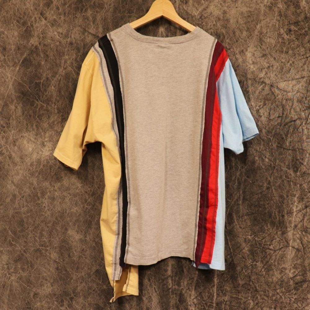 Rebuild by Needlesʥӥ Х ˡɥ륺ˡ 7Cuts Wide T 43, Needles, T-Shirt, SweatS/S, NO.24-03-1-008