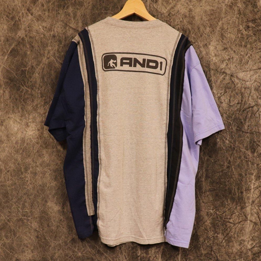 Rebuild by Needlesʥӥ Х ˡɥ륺ˡ 7Cuts Wide T 47, Needles, T-Shirt, SweatS/S, NO.24-03-1-008