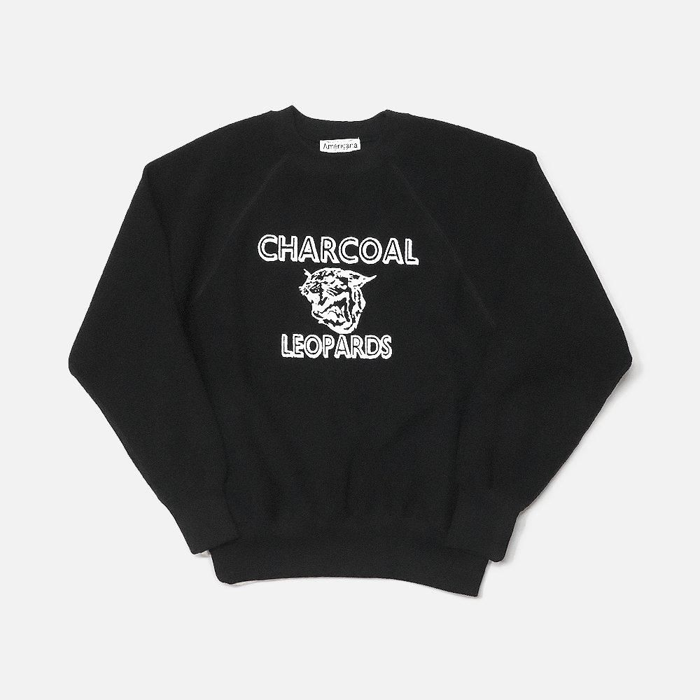 ORIGINAL Charcoalʥꥸʥ 㥳ˡ AmericanaʥꥫʡLeopards  Crew L/S