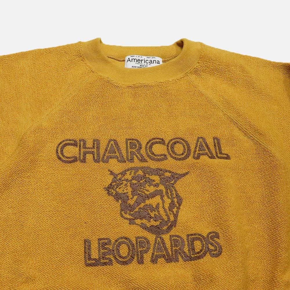 ORIGINAL Charcoalʥꥸʥ 㥳ˡ AmericanaʥꥫʡLeopards  Crew L/S, AMERICANA, T-Shirt, SweatL/S, NO.24-02-1-736