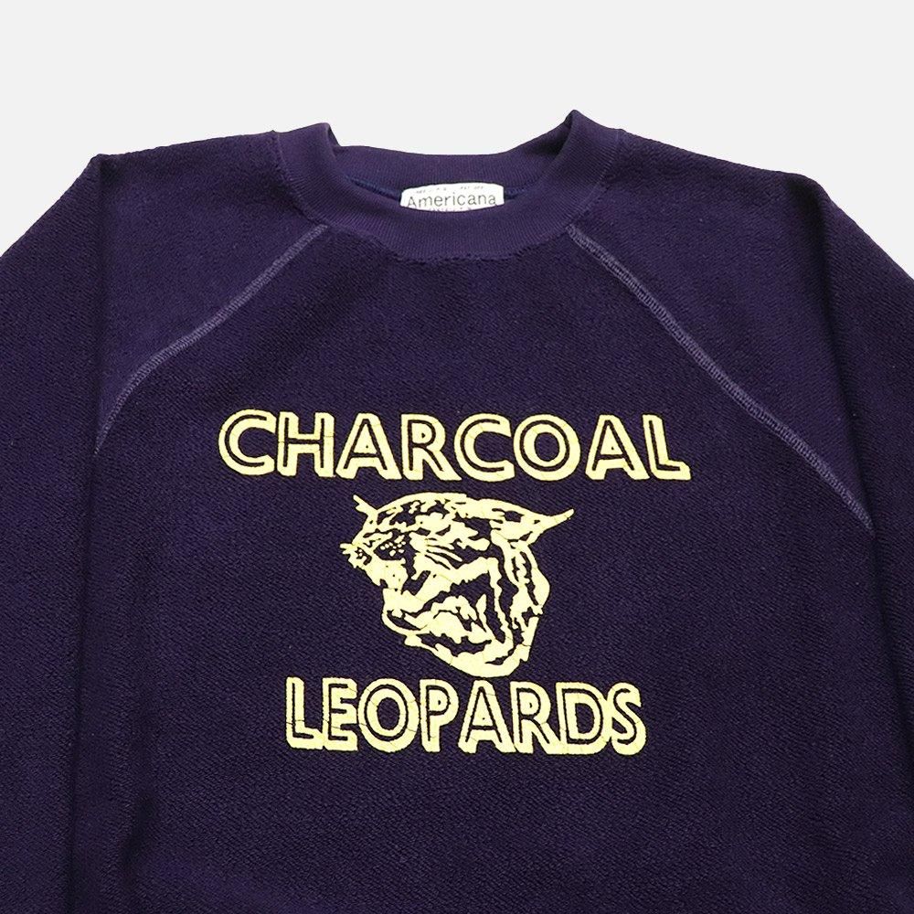 ORIGINAL Charcoalʥꥸʥ 㥳ˡ AmericanaʥꥫʡLeopards  Crew L/S, AMERICANA, T-Shirt, SweatL/S, NO.24-02-1-736