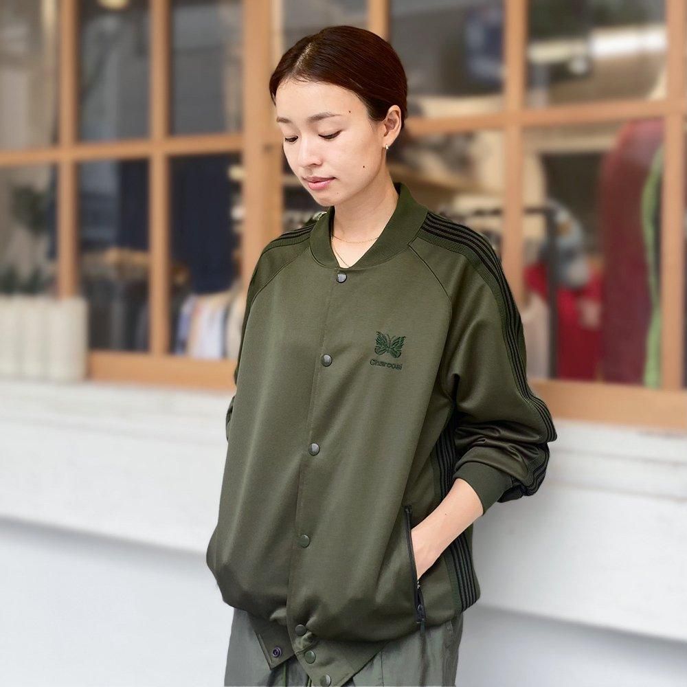 Needles(ニードルズ)〉 別注 Snap Track Jacket - Charcoal Needles(ニードルズ)〉 別注 Snap Track Jacket - Charcoal