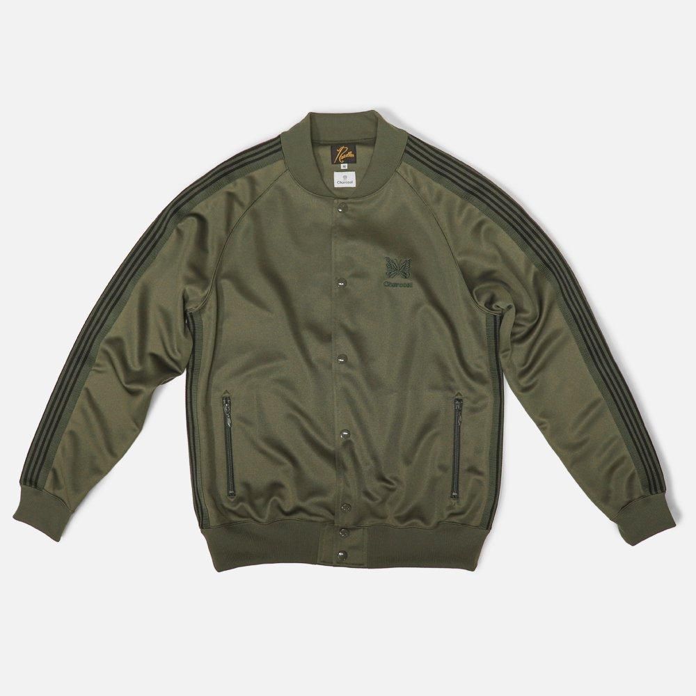 Needles(ニードルズ)〉 別注 Snap Track Jacket - Charcoal Needles(ニードルズ)〉 別注 Snap Track Jacket - Charcoal