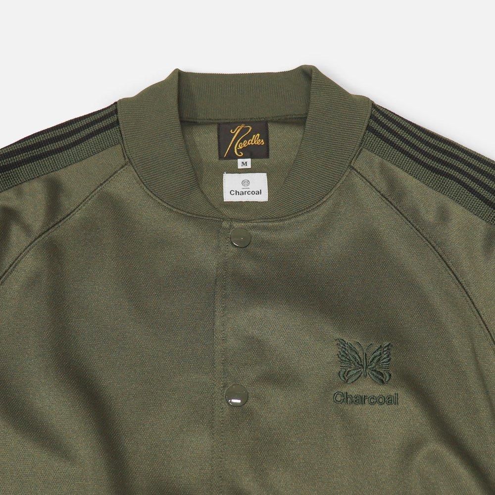 Needles(ニードルズ)〉 別注 Snap Track Jacket - Charcoal Needles(ニードルズ)〉 別注 Snap Track Jacket - Charcoal