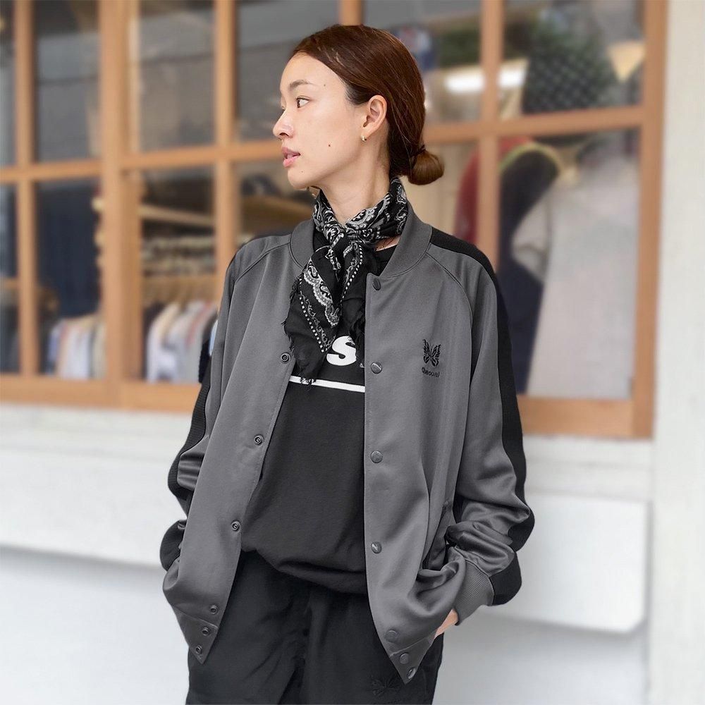 Needles(ニードルズ)〉 別注 Snap Track Jacket - Charcoal Needles(ニードルズ)〉 別注 Snap Track Jacket - Charcoal