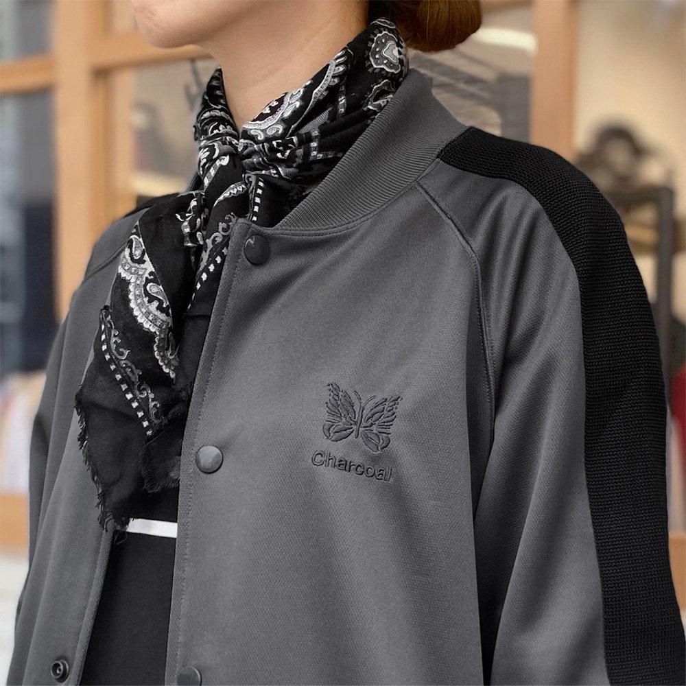 Needles(ニードルズ)〉 別注 Snap Track Jacket - Charcoal Needles(ニードルズ)〉 別注 Snap Track Jacket - Charcoal