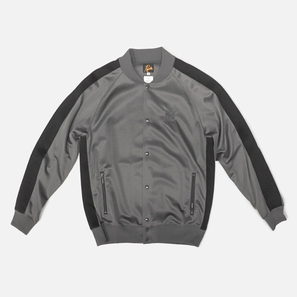Needles(ニードルズ)〉 別注 Snap Track Jacket - Charcoal Needles(ニードルズ)〉 別注 Snap Track Jacket - Charcoal