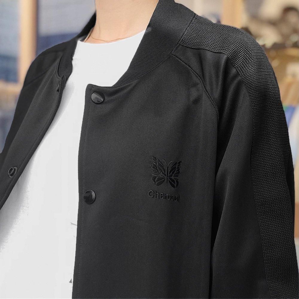 Needles(ニードルズ)〉 別注 Snap Track Jacket - Charcoal Needles(ニードルズ)〉 別注 Snap Track Jacket - Charcoal