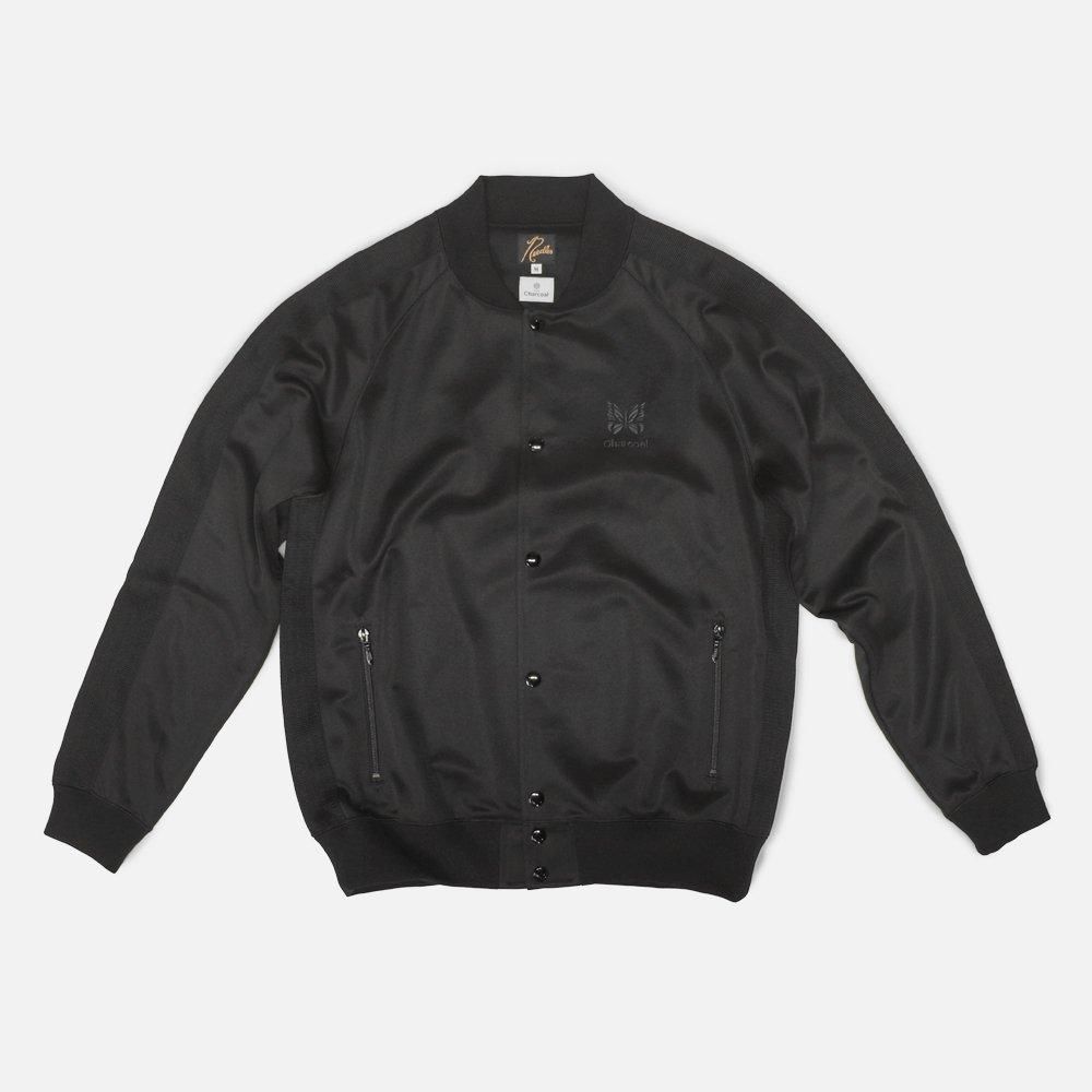 Needles(ニードルズ)〉 別注 Snap Track Jacket - Charcoal Needles(ニードルズ)〉 別注 Snap Track Jacket - Charcoal
