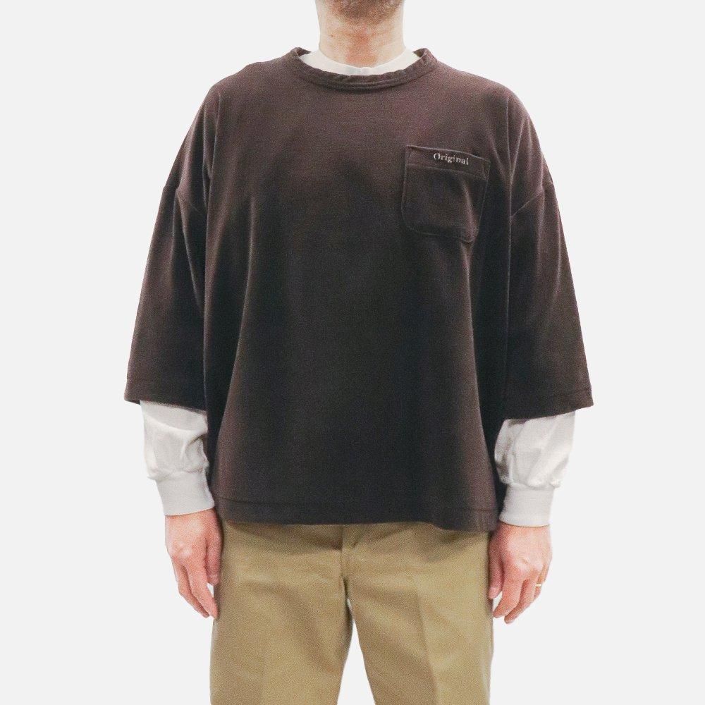 ORIGINAL Charcoalʥꥸʥ 㥳 Velour Over T
, ORIGINAL Charcoal, T-Shirt, SweatS/S, NO.24-01-1-710