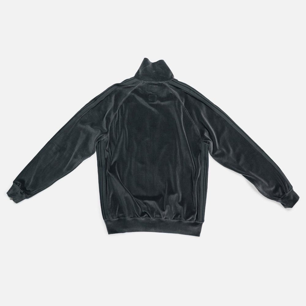 Needles(ニードルズ)〉 別注 Velour Track Jacket - Charcoal Needles(ニードルズ)〉 別注 Velour Track Jacket - Charcoal