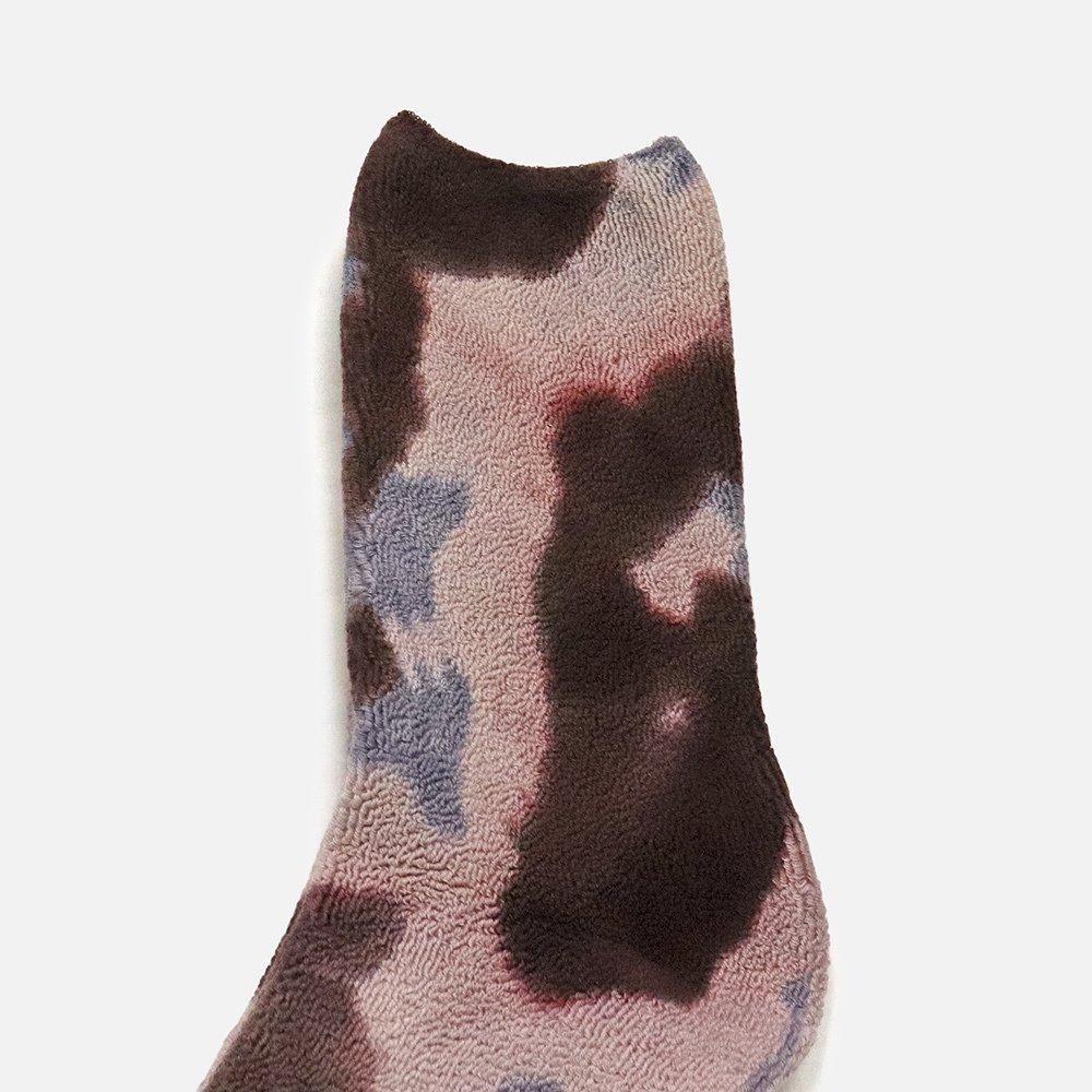 ORIGINAL Charcoalʥꥸʥ 㥳Back Pile D Multi Socks, ORIGINAL Charcoal, Socks, NO.24-22-4-707