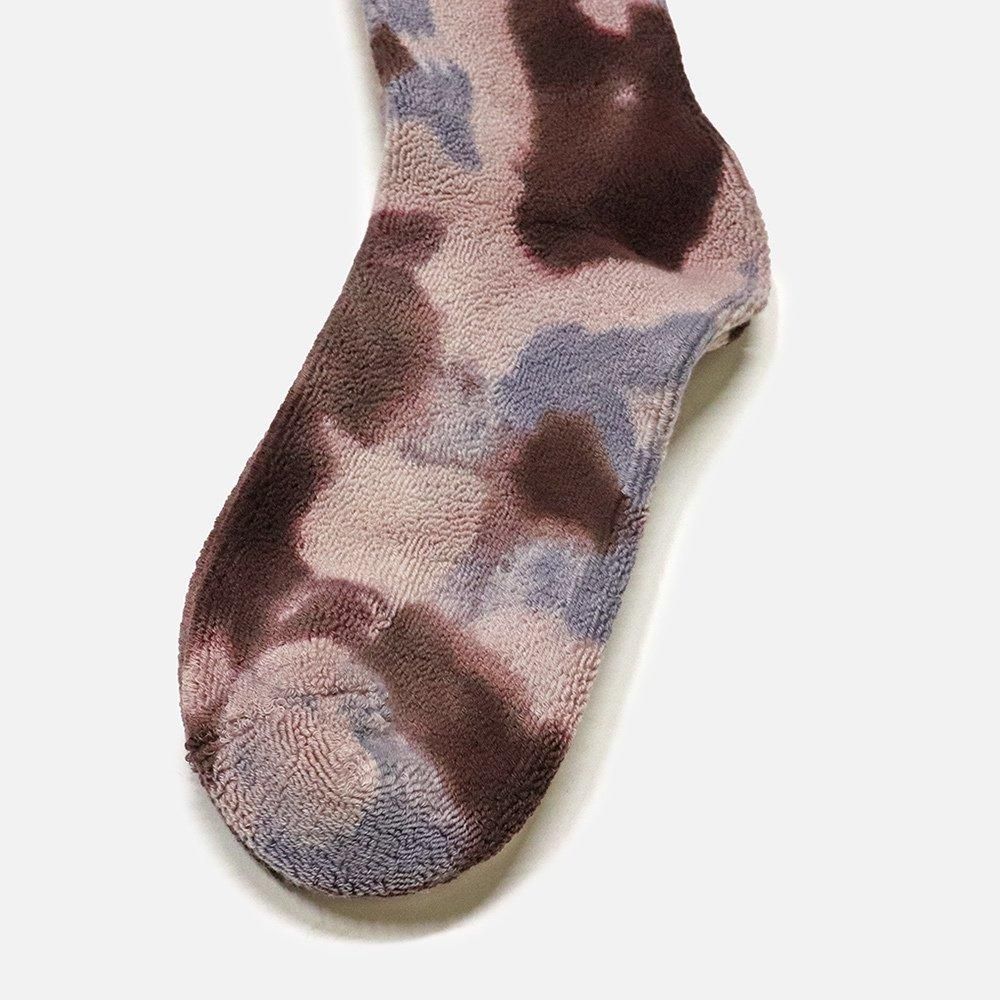 ORIGINAL Charcoalʥꥸʥ 㥳Back Pile D Multi Socks, ORIGINAL Charcoal, Socks, NO.24-22-4-707