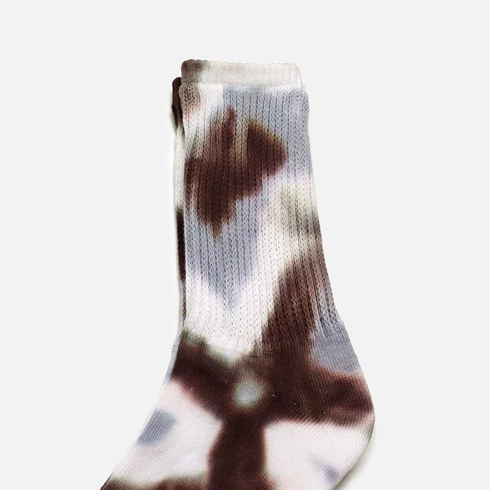 ORIGINAL Charcoalʥꥸʥ 㥳Rib&Pile D Multi Socks, ORIGINAL Charcoal, Socks, NO.24-22-4-705