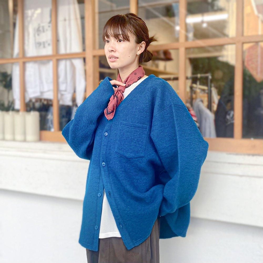 <img class='new_mark_img1' src='https://img.shop-pro.jp/img/new/icons29.gif' style='border:none;display:inline;margin:0px;padding:0px;width:auto;' />〈South2 West8（サウスツー ウエストエイト）〉 別注 Wool/Poly V-C/GN
