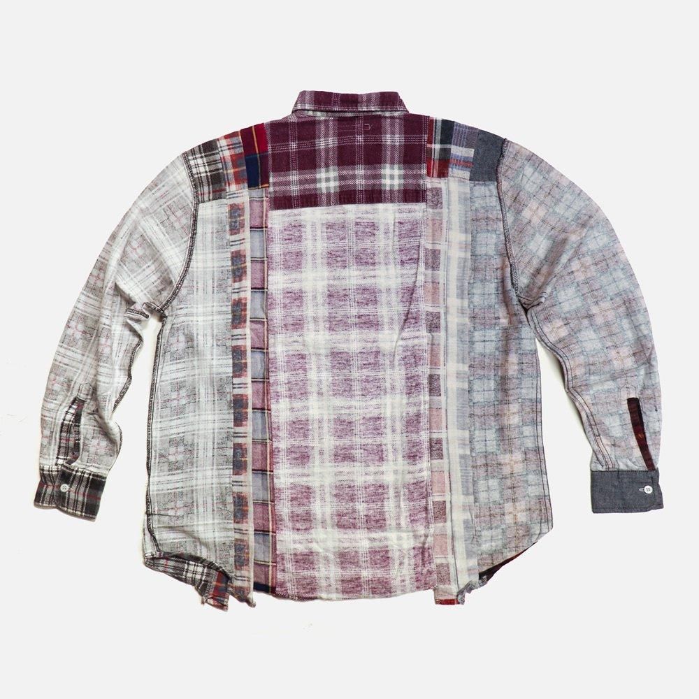 Rebuild by Needlesʥӥ Х ˡɥ륺ˡ7Cuts Flannel ShirtM-3, Needles, Outer, NO.24-03-6-055