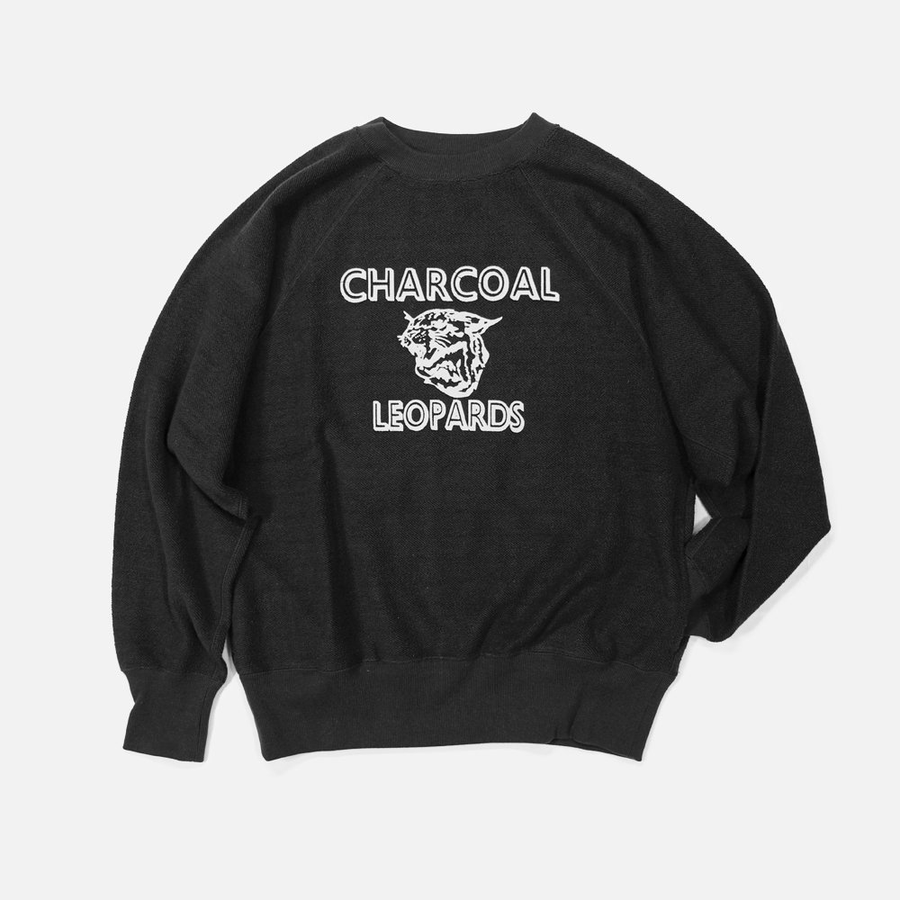 ORIGINAL Charcoalʥꥸʥ 㥳ˡ AmericanaʥꥫʡLeopards  Crew L/S, ORIGINAL Charcoal, T-Shirt, SweatL/S, NO.25-02-1-048