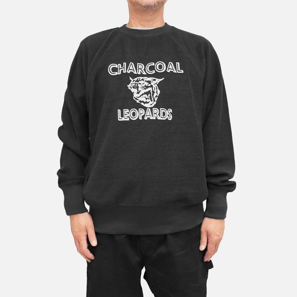 ORIGINAL Charcoalʥꥸʥ 㥳ˡ AmericanaʥꥫʡLeopards  Crew L/S, ORIGINAL Charcoal, T-Shirt, SweatL/S, NO.25-02-1-048
