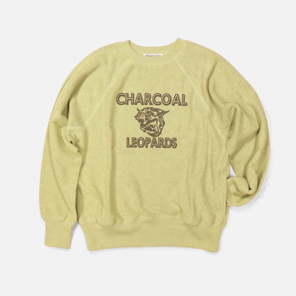 アメリカーナ×オリジナル チャコール コラボ ビッグロゴトレーナー オリジナルチャコール × アメリカーナ/ORIGINAL CHARCOAL