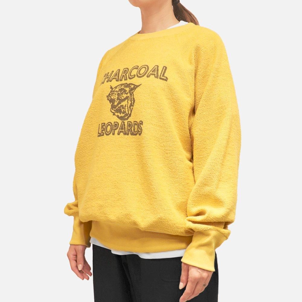 ORIGINAL Charcoalʥꥸʥ 㥳ˡ AmericanaʥꥫʡLeopards  Crew L/S, ORIGINAL Charcoal, T-Shirt, SweatL/S, NO.25-02-1-048