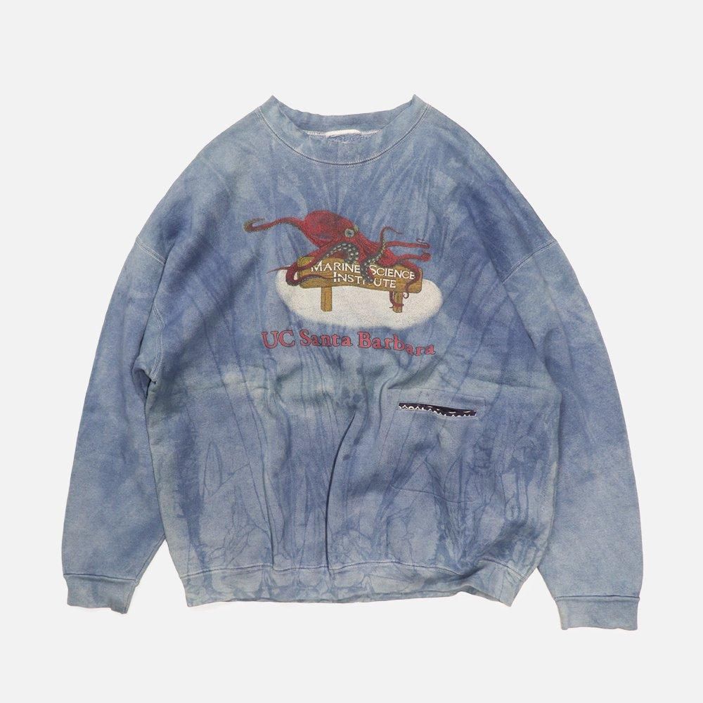 Bodocosʥܥɥ Print Sweat ND  Indigo XL-1