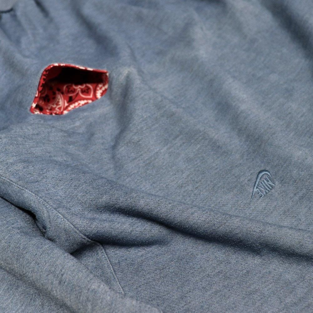 Bodocosʥܥɥ Print Sweat ND  Indigo L-1, Bodocos, T-Shirt, SweatL/S, NO.25-50-1-069