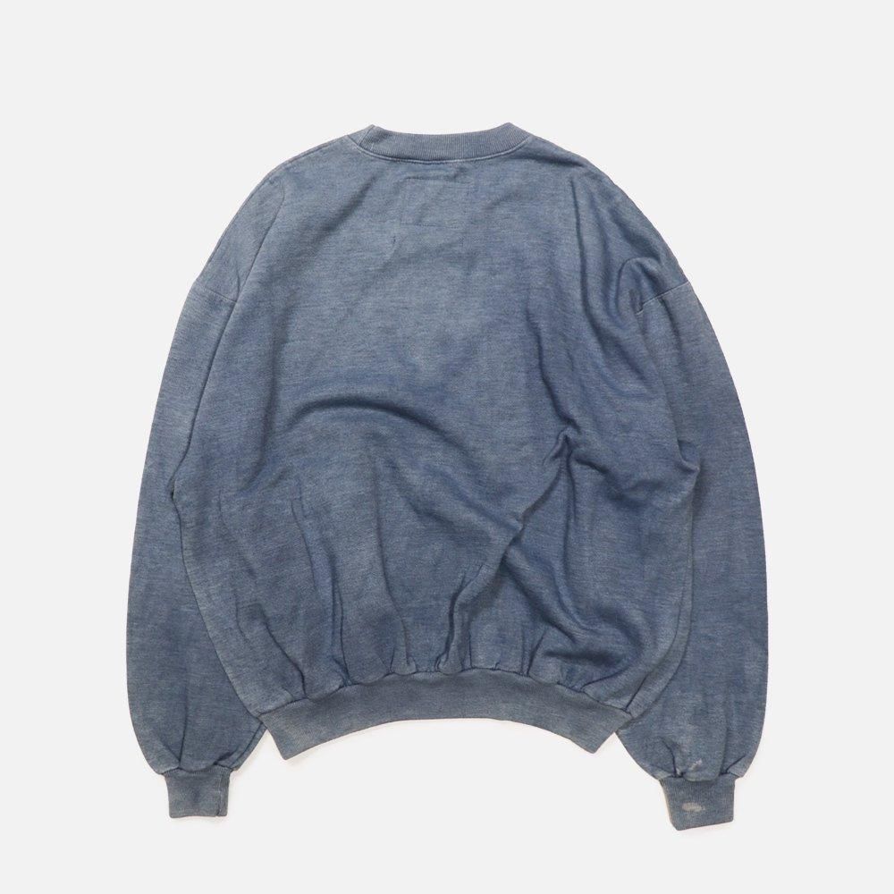 Bodocosʥܥɥ Print Sweat ND  Indigo L-1, Bodocos, T-Shirt, SweatL/S, NO.25-50-1-069
