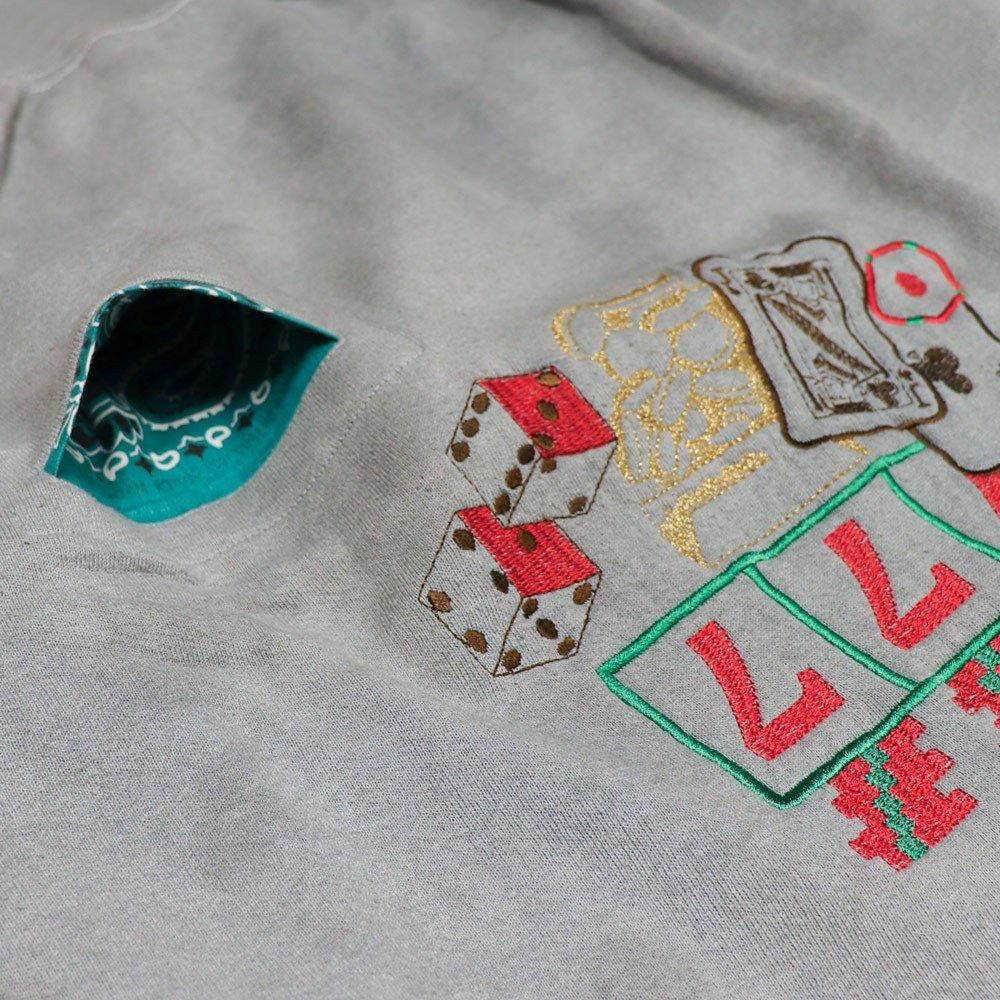 Bodocosʥܥɥ Print Sweat ND  Charcoal XL-1, Bodocos, T-Shirt, SweatL/S, NO.25-50-1-069