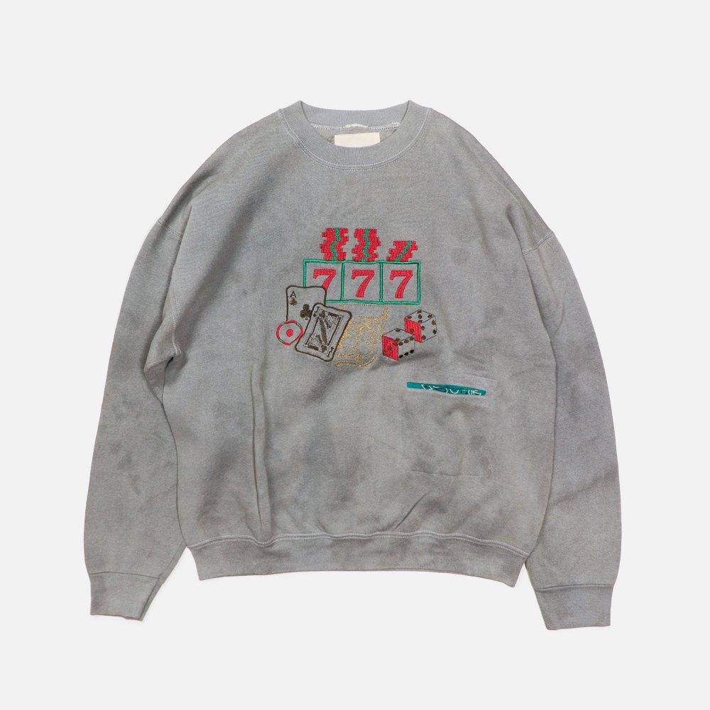 Bodocosʥܥɥ Print Sweat ND  Charcoal XL-1