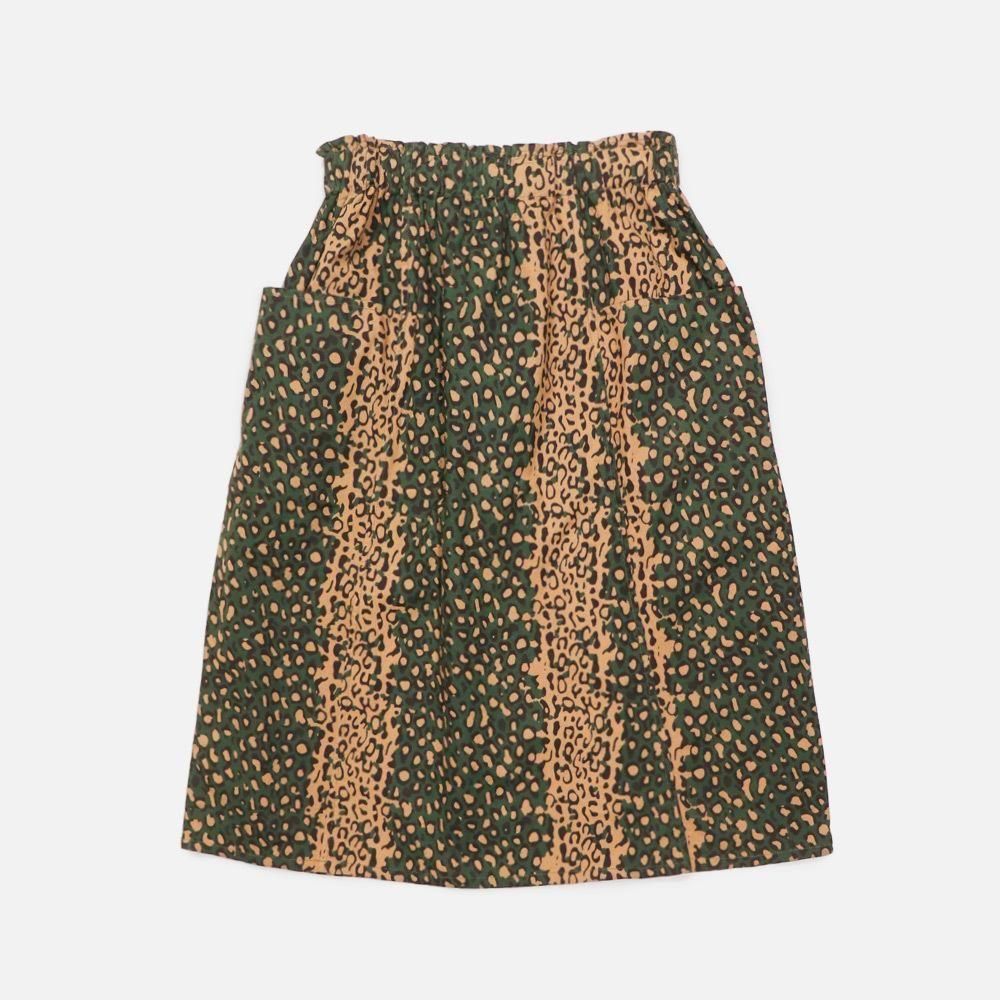 South2 West8ʥġ ȥȡˡArmy String Skirt - Cotton Flannel Printed