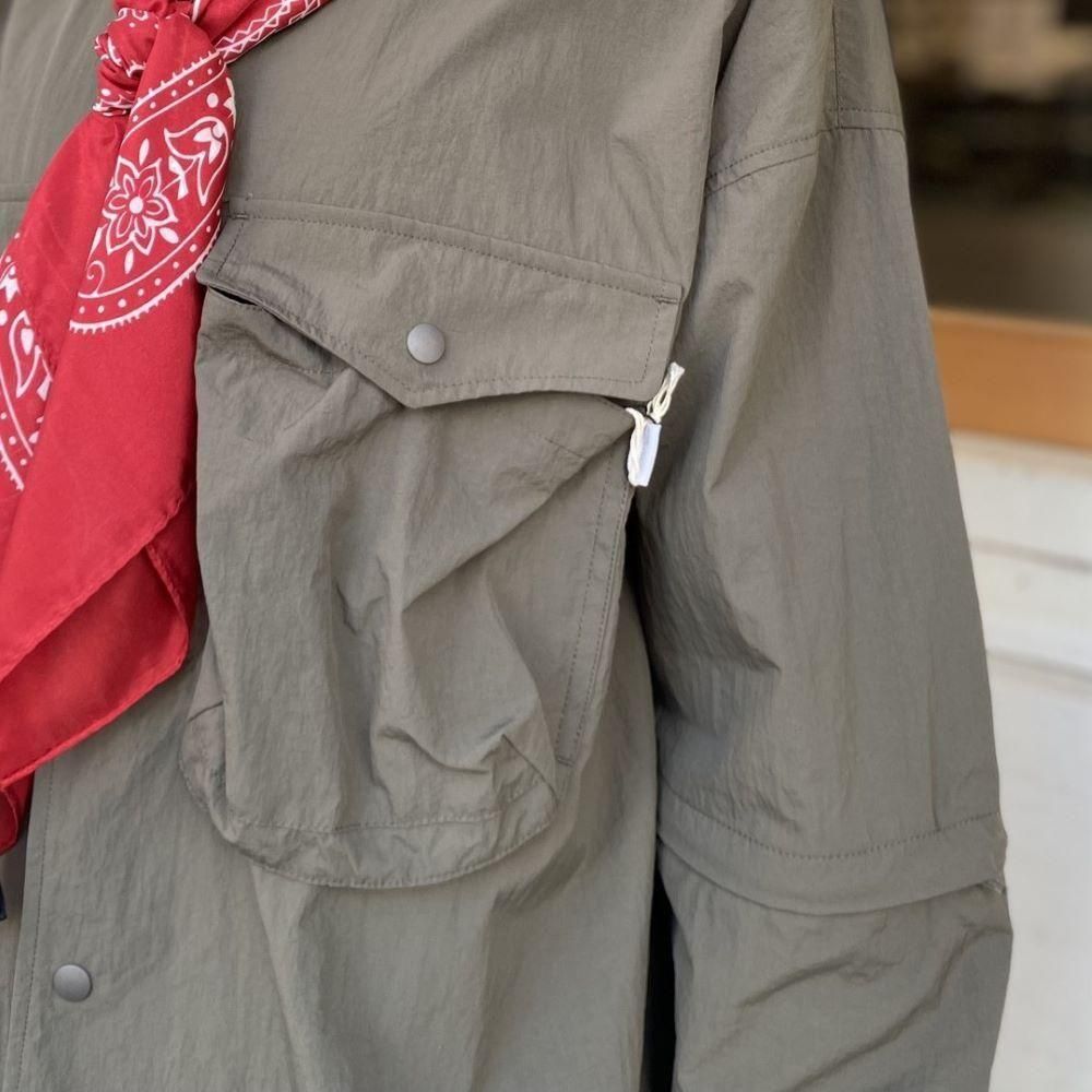 SHELTECH®ʥƥåˡ ORIGINAL Charcoalʥꥸʥ 㥳  F/Zip 2Way Shirt Jacket, ORIGINAL Charcoal, Outer, NO.25-69-6-064