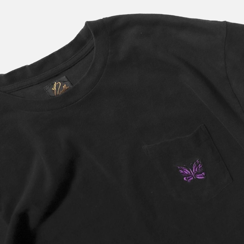 Needlesʥˡɥ륺ˡ Papillon Emb Cotton Jersey Poc T, Needles, T-Shirt, SweatS/S, NO.25-03-1-004