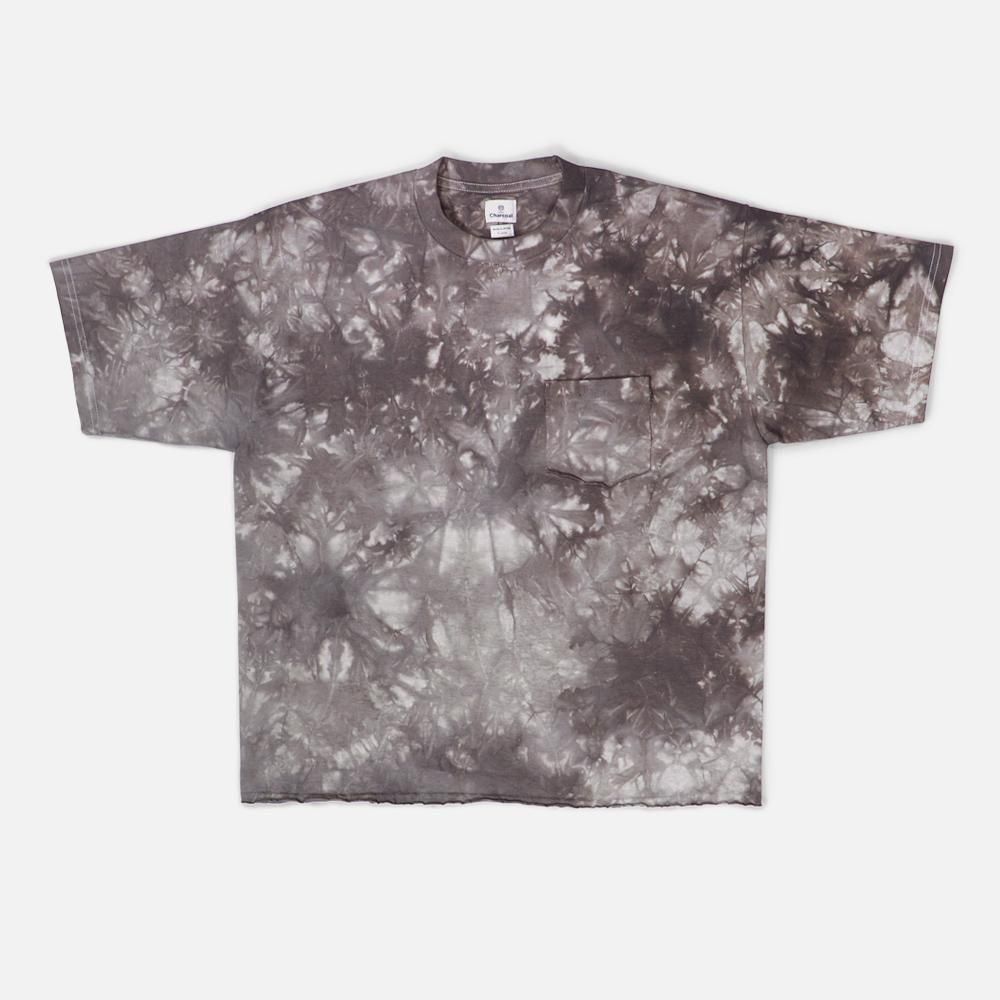 ORIGINAL Charcoalʥꥸʥ 㥳Cut/Off Hand Dye T