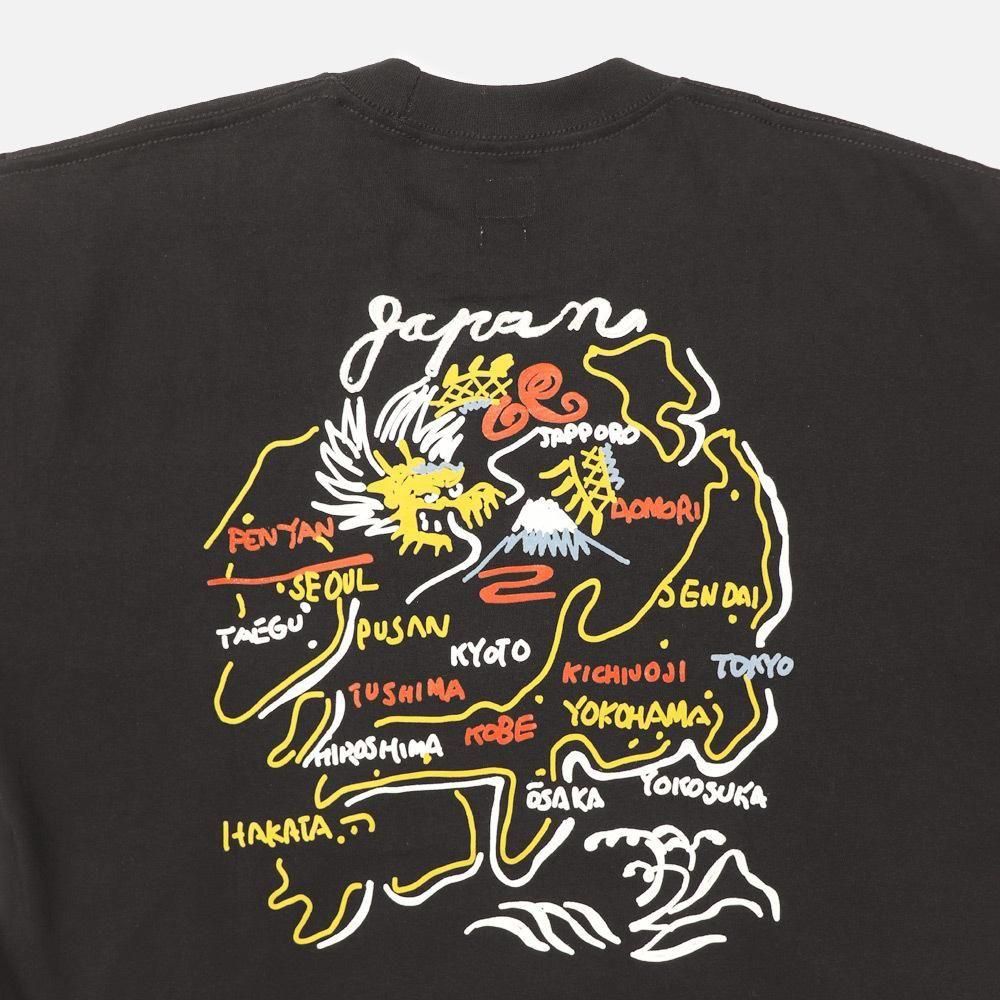 ORIGINAL Charcoalʥꥸʥ 㥳Souvenir Print T, ORIGINAL Charcoal, T-Shirt, SweatS/S, NO.25-01-1-019
