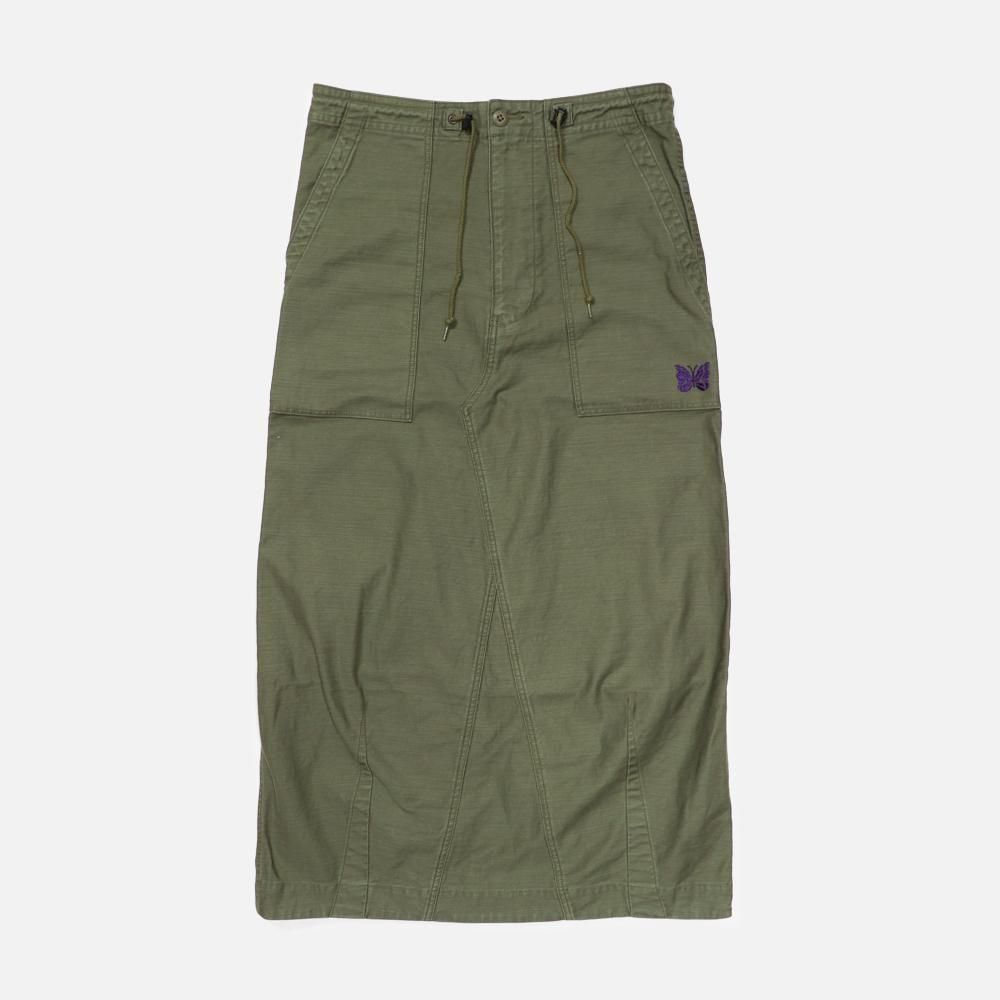 Needlesʥˡɥ륺String Fatigue Skirt B/Sateen