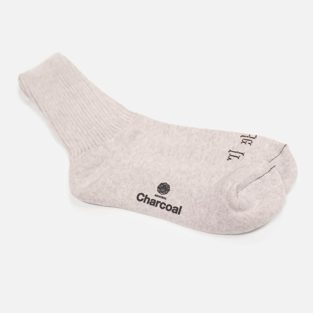 ORIGINAL Charcoalʥꥸʥ 㥳Rib&Pile Crinkle Reg, ORIGINAL Charcoal, Socks, NO.25-22-4-008