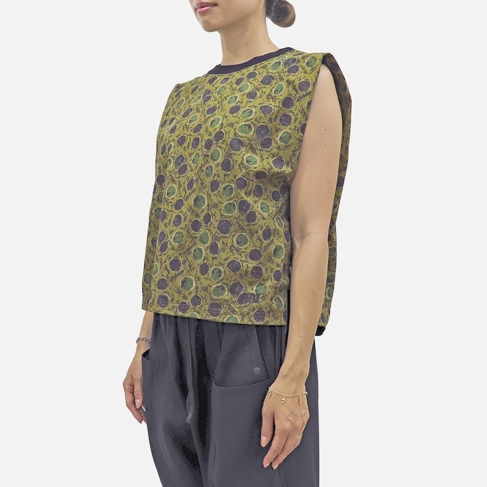 SHELTECH®ʥƥåˡӡߡ Bonjour Imprimerʥܥ󥸥塼 ץˡ Sleeveless T, ORIGINAL Charcoal, Vest / Sleeveless, NO.25-69-6-058